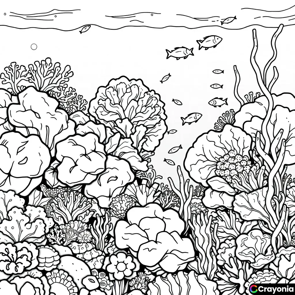 Kumpulan Gambar Untuk Mewarnai Tema Laut
