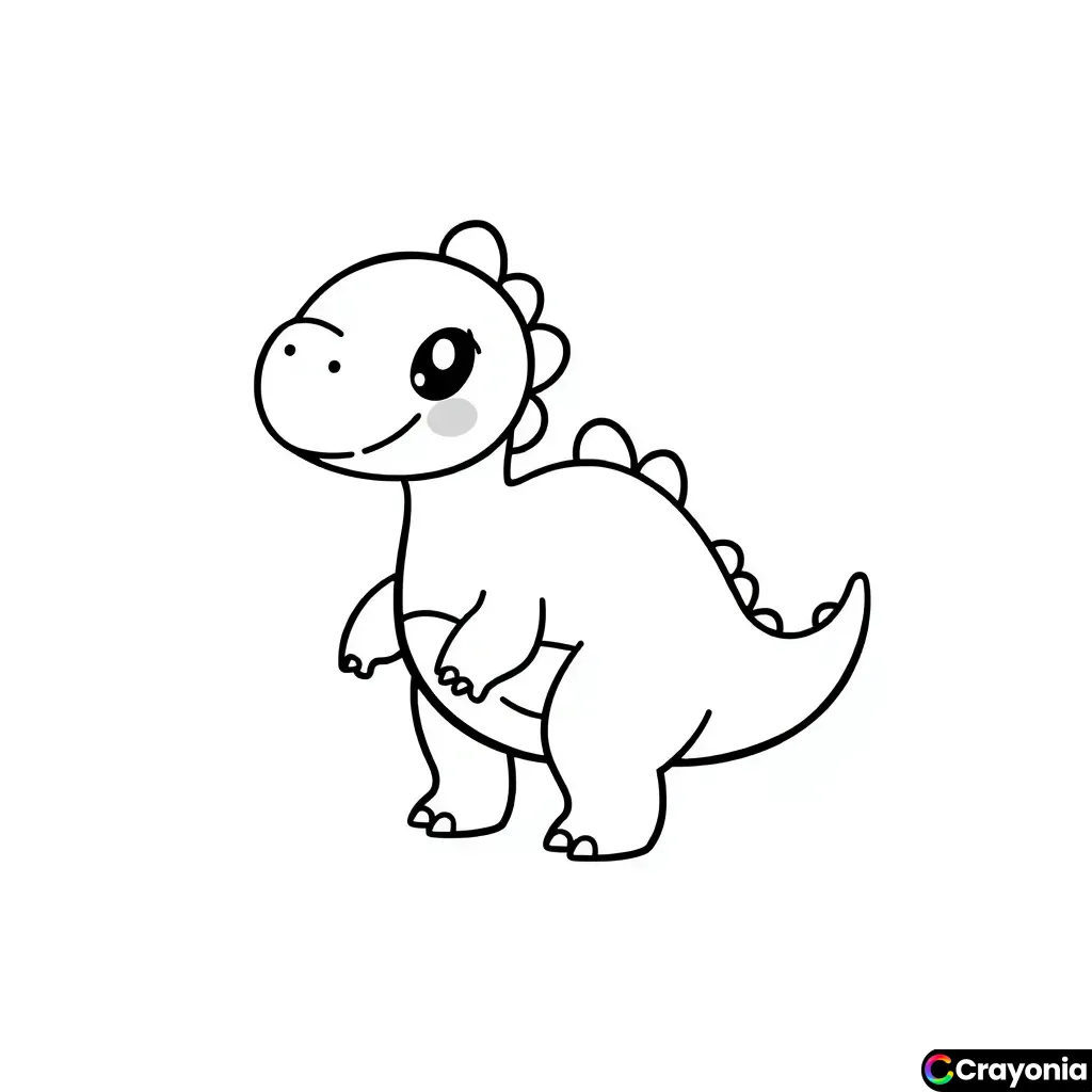 Kawaii Dinosaur