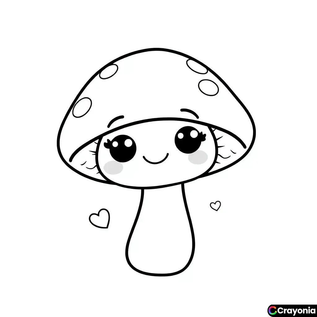 Kawaii Mushroom
